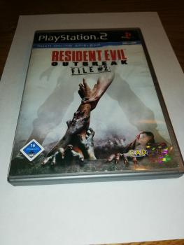 Resident Evil Outbreak File # 2 Playstation 2 komplett  mit Anleitung SLES 53319 USK ab 16 Jahren